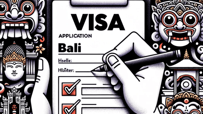 Visum bei Ankunft oder Touristenvisum für Bali
