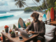 digitaler Nomade auf Bali