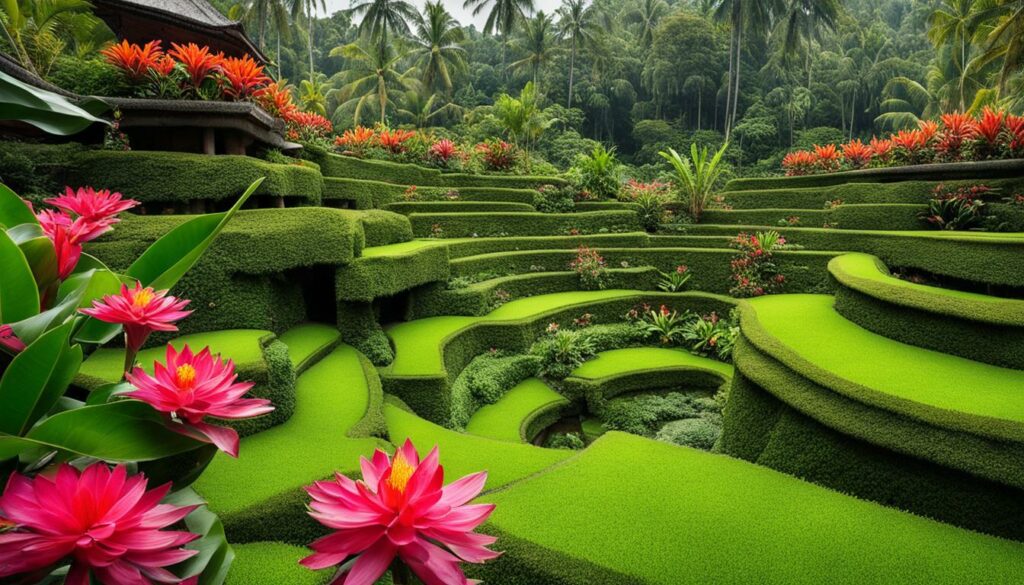 Botanische Schätze Parks Bali