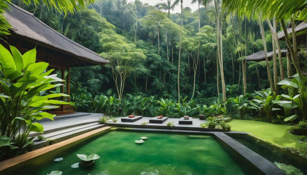 Detox-Retreats Bali, Natur und Erholung