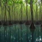 Mangrovenwälder Bali
