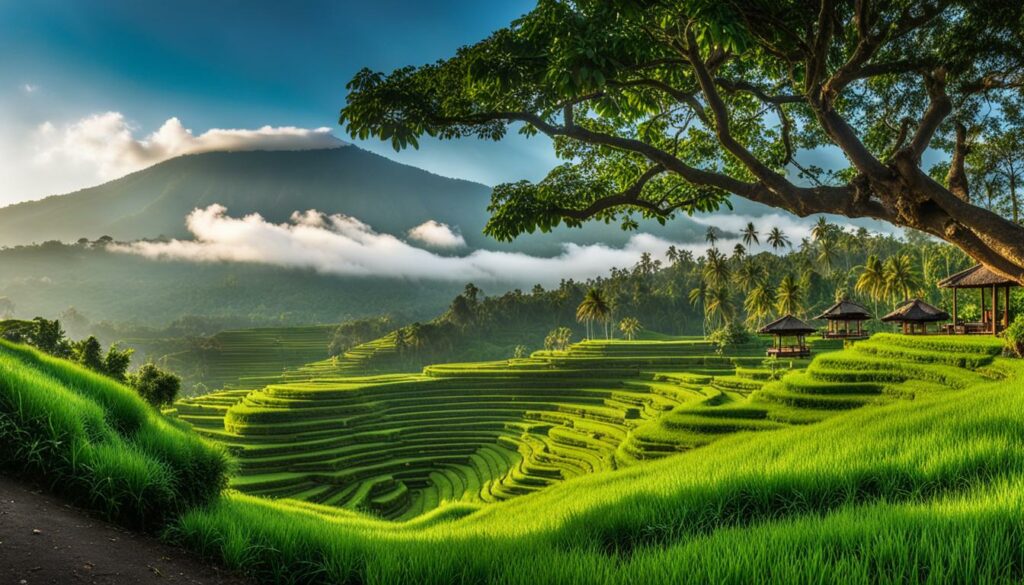 Trekking Bali Landschaft