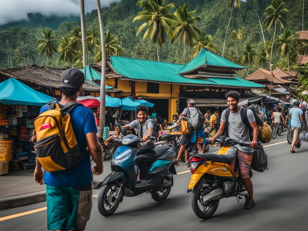 Bali Backpacking Ankunft und Transport
