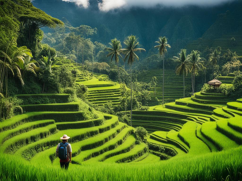 Bali Backpaper Route