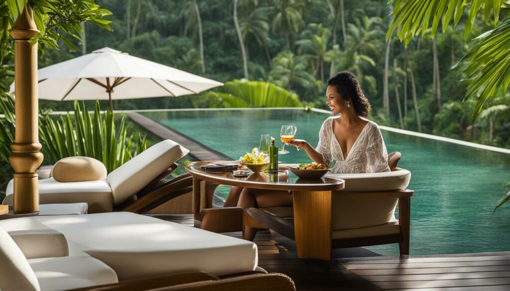 Exklusiver Service im Luxusresort Bali