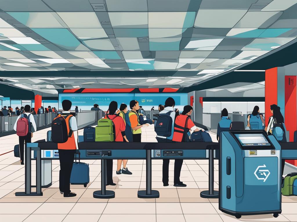 Gepäckkontrolle Bali Flughafen