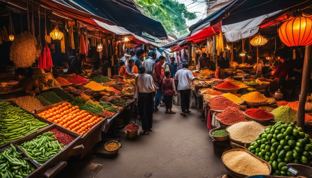 Marktvielfalt auf Lombok