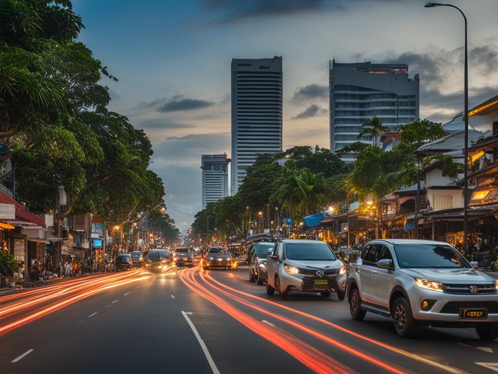 Moderne Infrastruktur in Denpasar