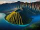 Rinjani-Vulkankrater