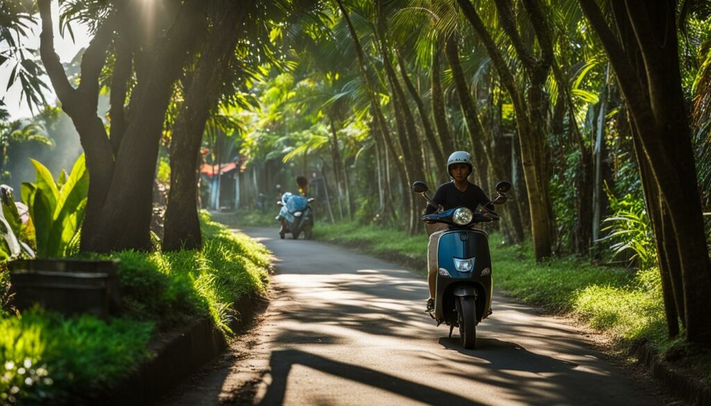 Roller mieten auf Bali