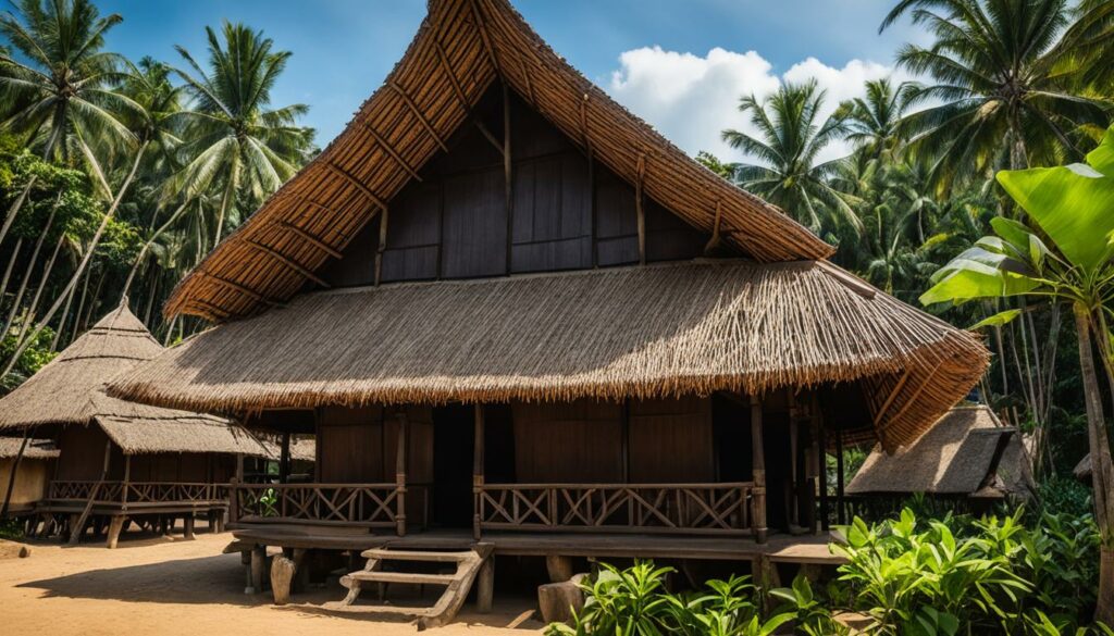 Traditionelle Sasak-Architektur