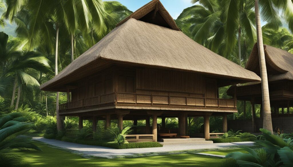 Traditionelle Sasak-Baukunst in Lombok