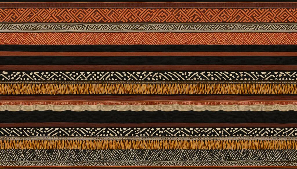 Traditionelle Webkunst Lombok