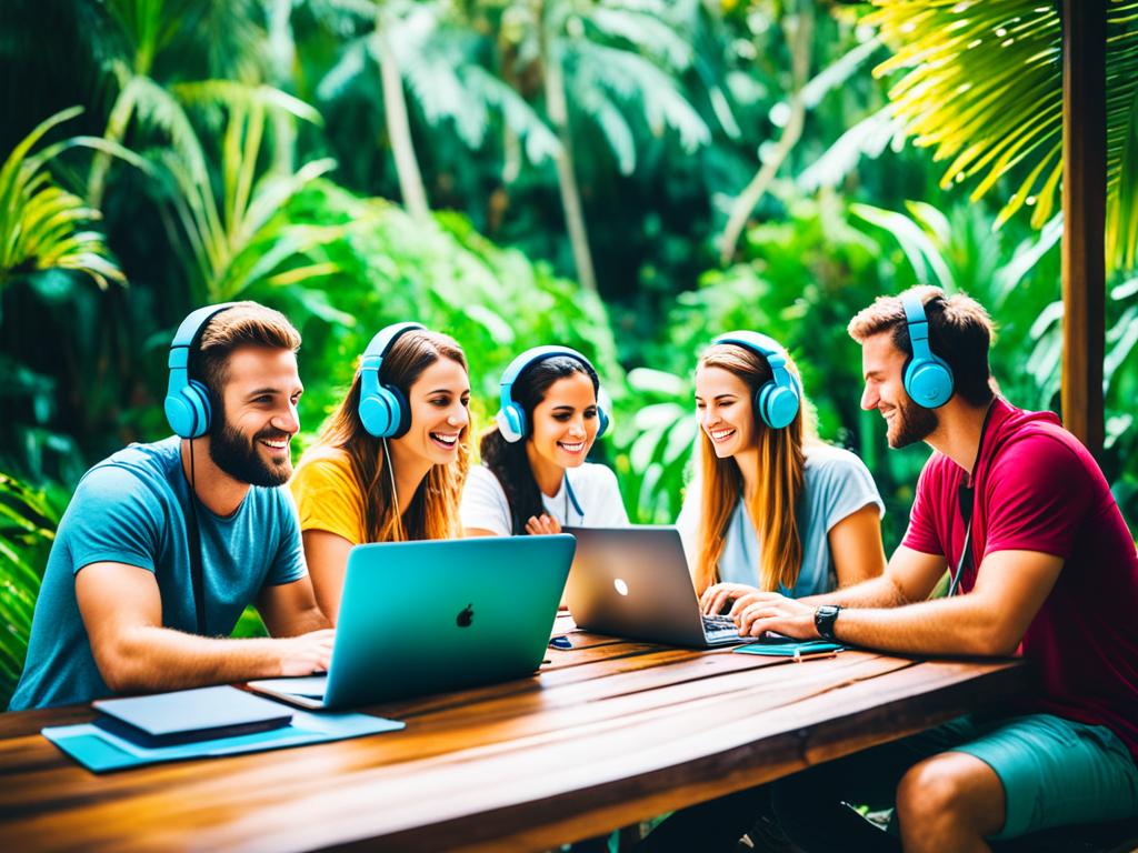 Digitale Nomaden und Freiwilligenarbeit in Bali
