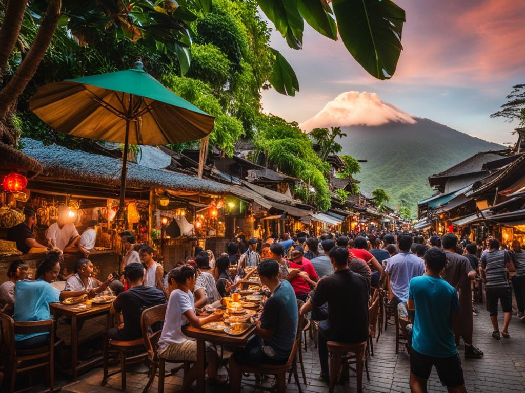Gesellige Treffpunkte auf Bali