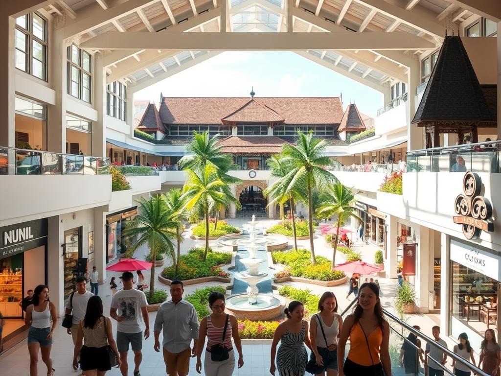 Familienfreundliche Einkaufszentren in Bali